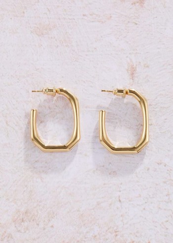 Phase Eight Blakeley Gold Plated Hoop Jewellery Gold Canada | TJHKSE-852